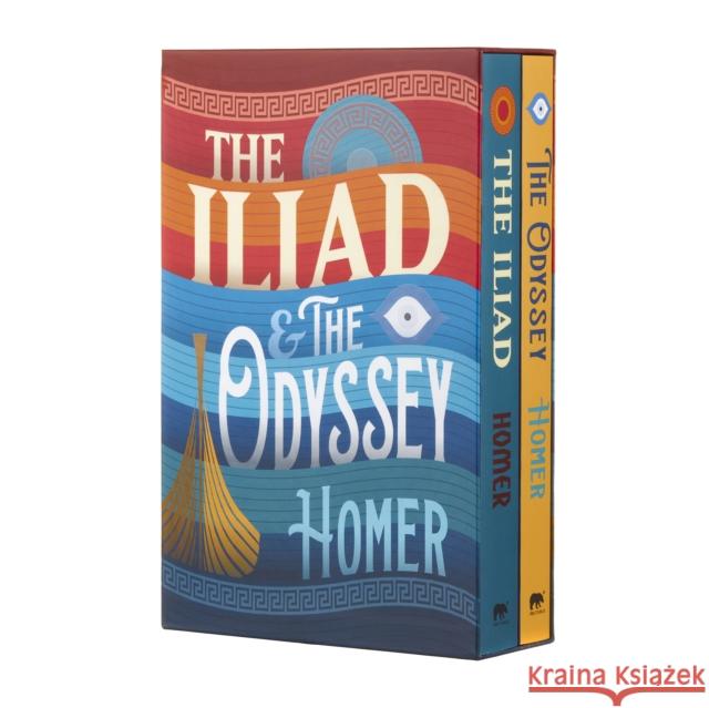 The Iliad and The Odyssey: 2-Book paperback boxed set Homer 9781398803633 Arcturus Publishing Ltd - książka