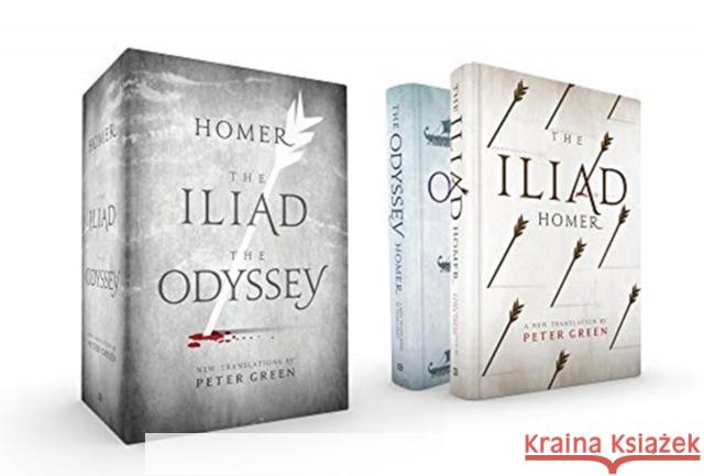 The Iliad and the Odyssey Boxed Set Homer                                    Peter Green 9780520306653 University of California Press - książka
