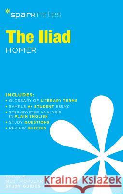 The Iliad Sparknotes Literature Guide: Volume 35 Sparknotes 9781411469754 Sparknotes - książka