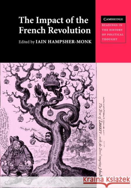 The Impact of the French Revolution: Texts from Britain in the 1790s Hampsher-Monk, Iain 9780521570053 Cambridge University Press - książka