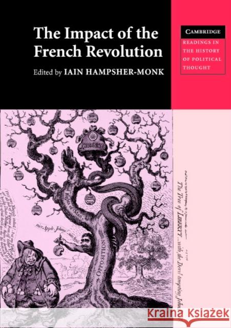 The Impact of the French Revolution: Texts from Britain in the 1790s Hampsher-Monk, Iain 9780521579117 Cambridge University Press - książka