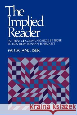 The Implied Reader: Patterns of Communication in Prose Fiction from Bunyan to Beckett Iser, Wolfgang 9780801821509 Johns Hopkins University Press - książka