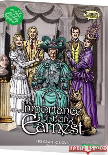 The Importance of Being Earnest The Graphic Novel: Quick Text Oscar Wilde 9781906332938 Classical Comics - książka