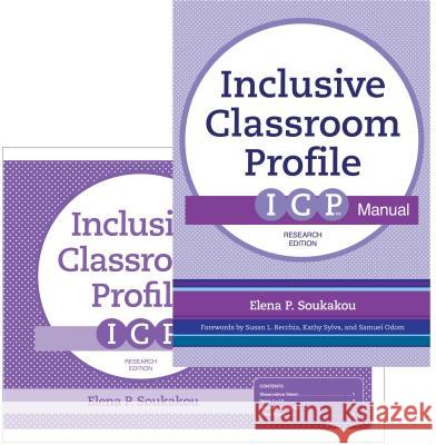 The Inclusive Classroom Profile Set Elena P. Soukakou 9781681252193 Brookes Publishing Company - książka