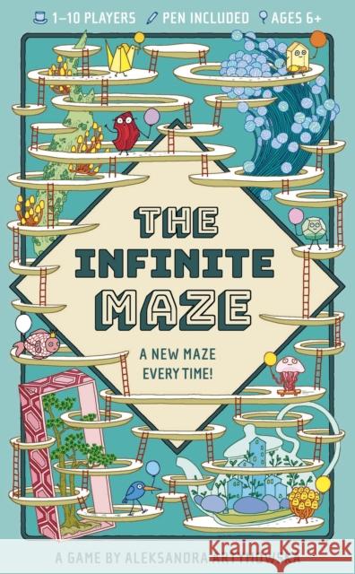 The Infinite Maze: A New Maze Every Time!  9781399612609 Orion Publishing Co - książka