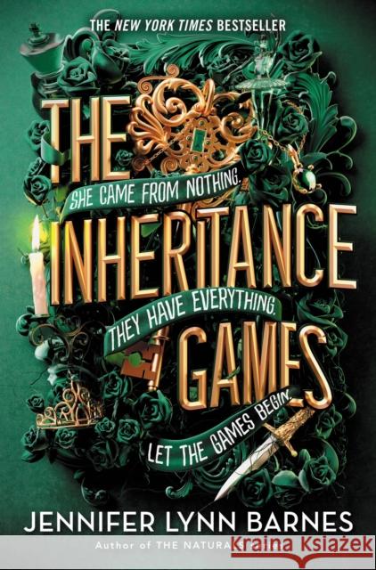 The Inheritance Games Jennifer Lynn Barnes 9781368052405 Little, Brown Books for Young Readers - książka