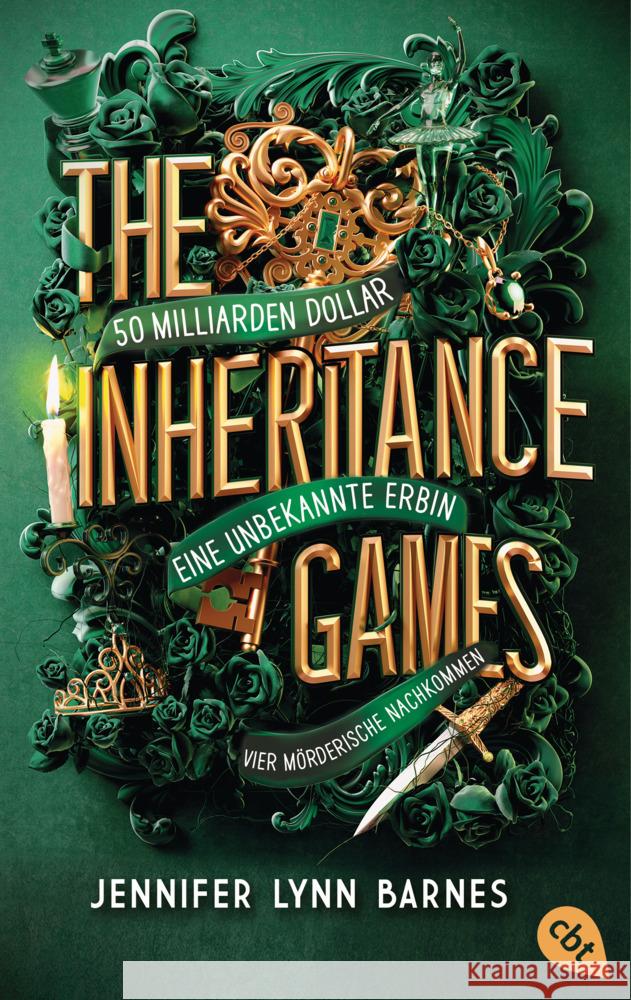 The Inheritance Games Barnes, Jennifer Lynn 9783570314326 cbt - książka