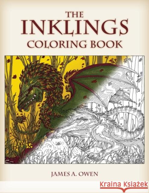 The Inklings Coloring Book James A. Owen 9781606352984 Kent St Univ PR - książka