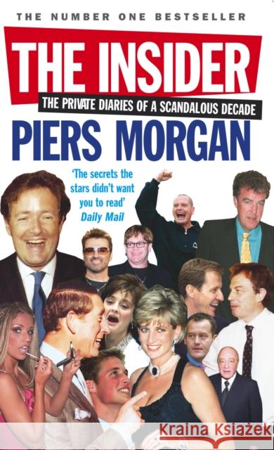 The Insider: The Private Diaries of a Scandalous Decade Piers Morgan 9780091908492 Ebury Publishing - książka