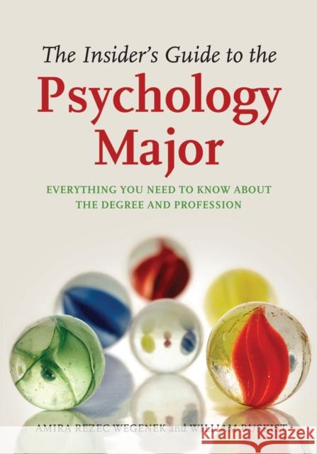 The Insider's Guide to the Psychology Major: Everything You Need to Know about the Degree and Profession Wegenek, Amira A. 9781433808159 American Psychological Association (APA) - książka