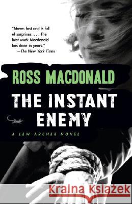 The Instant Enemy Ross MacDonald 9780307279057 Vintage Books USA - książka