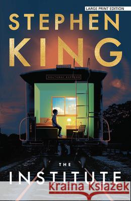 The Institute Stephen King 9781432870133 Large Print Press - książka