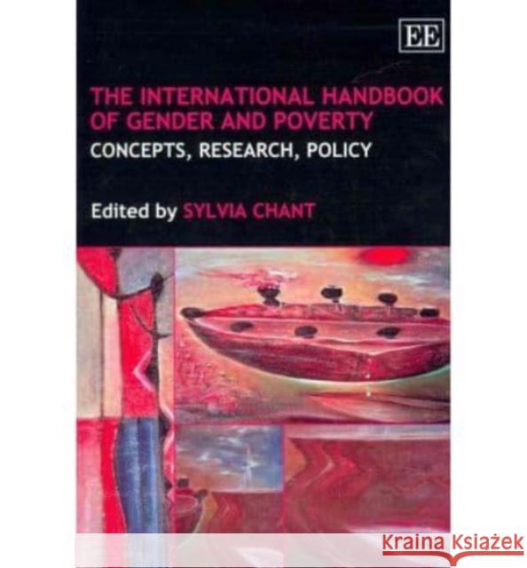 The International Handbook of Gender and Poverty: Concepts, Research, Policy  9781849800952 Edward Elgar Publishing Ltd - książka