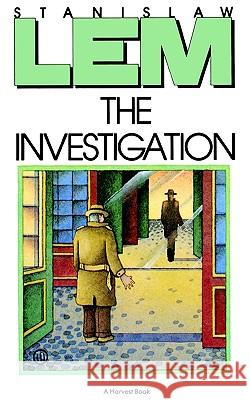 The Investigation Stanislaw Lem Adele Mich 9780156451581 Harvest/HBJ Book - książka
