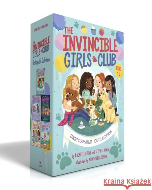 The Invincible Girls Club Unstoppable Collection (Boxed Set): Home Sweet Forever Home; Art with Heart; Back to Nature; Quilting a Legacy; Recess All-Stars Steph B. Jones 9781665904421 Aladdin - książka