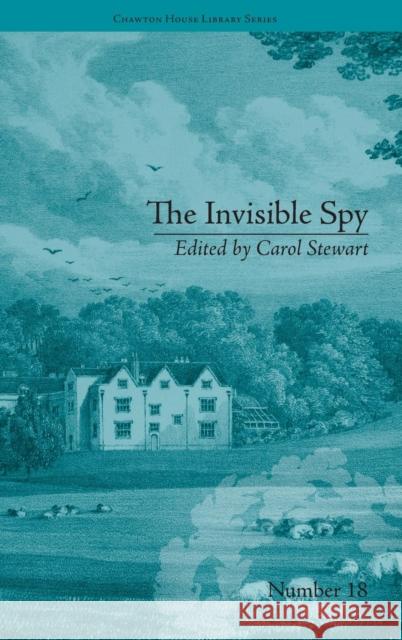 The Invisible Spy: by Eliza Haywood Stewart, Carol 9781848934412 BERTRAMS - książka