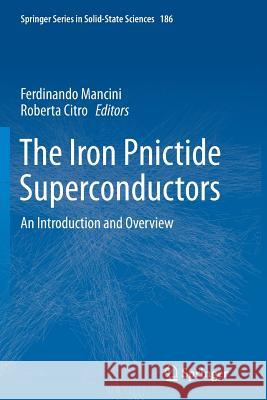 The Iron Pnictide Superconductors: An Introduction and Overview Mancini, Ferdinando 9783319858302 Springer - książka