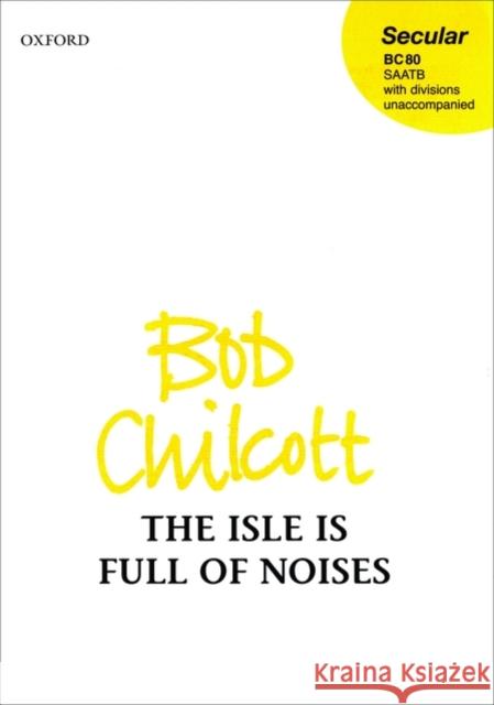 The Isle is Full of Noises  9780193355422 Oxford University Press - książka