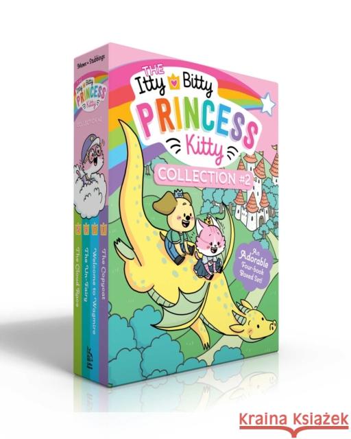 The Itty Bitty Princess Kitty Collection #2 (Boxed Set): The Cloud Race; The Un-Fairy; Welcome to Wagmire; The Copycat Mews, Melody 9781534485501 Little Simon - książka