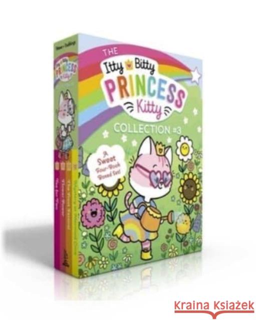 The Itty Bitty Princess Kitty Collection #3 (Boxed Set): Tea for Two; Flower Power; The Frost Festival; Mystery at Mermaid Cove Melody Mews Ellen Stubbings 9781665933667 Little Simon - książka