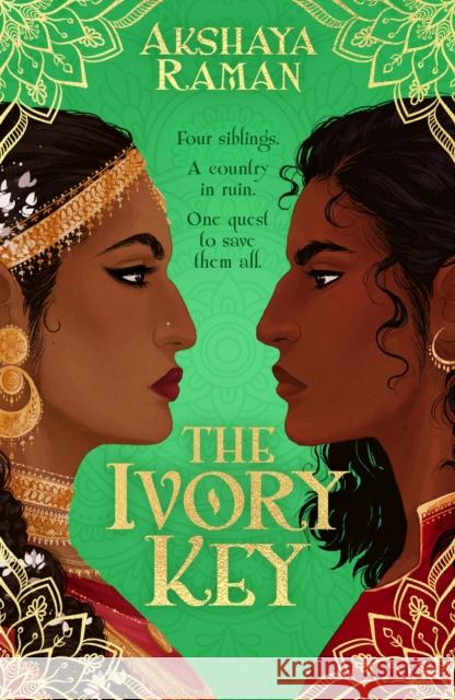 The Ivory Key Akshaya Raman 9781471410734 Hot Key Books - książka