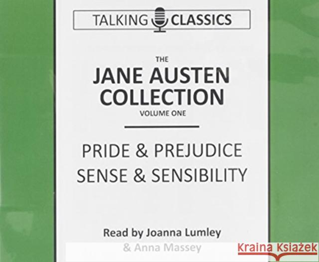 The Jane Austen Collection: Pride and Prejudice & Sense and Sensibility Jane Austen, Joanna Lumley, Anna Massey 9781781962367 Fantom Films Limited - książka