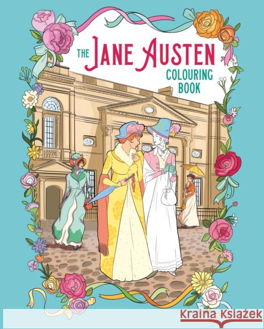 The Jane Austen Colouring Book  9781398812420 Arcturus Publishing Ltd - książka