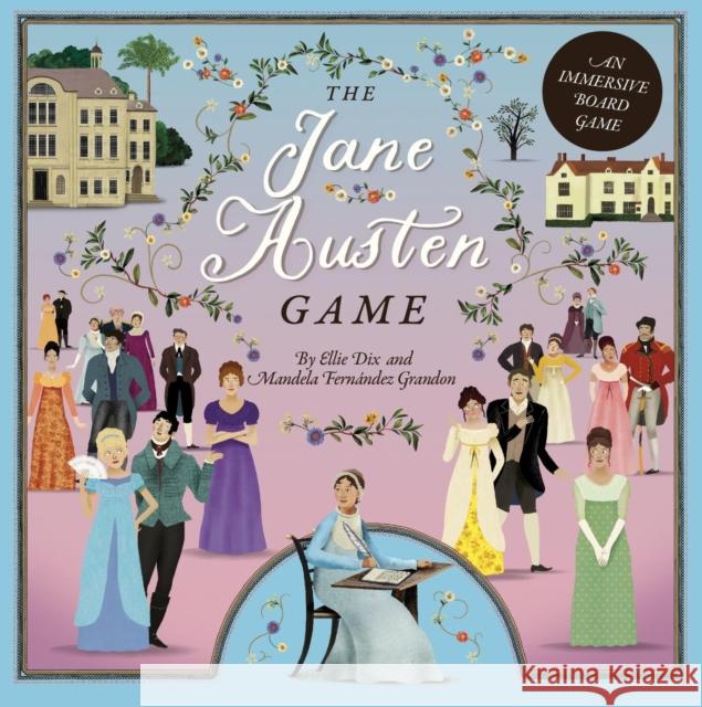 The Jane Austen Game: An immersive boardgame – play as your favourite Austen heroine! Fernandez-Grandon, Mandela 9781399618199 Orion Publishing Co - książka