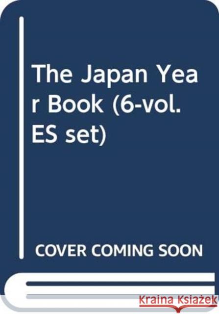 The Japan Year Book (6-Vol. Es Set) O'Connor, Peter 9784861661617 Routledge - książka