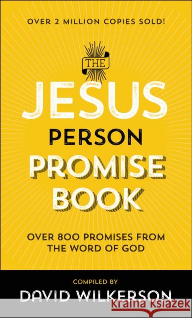 The Jesus Person Pocket Promise Book – 800 Promises from the Word of God David Wilkerson 9780800797577 Baker Publishing Group - książka