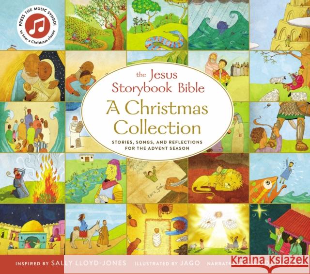 The Jesus Storybook Bible a Christmas Collection: Stories, Songs, and Reflections for the Advent Season Sally Lloyd-Jones Jago 9780310769903 Zonderkidz - książka