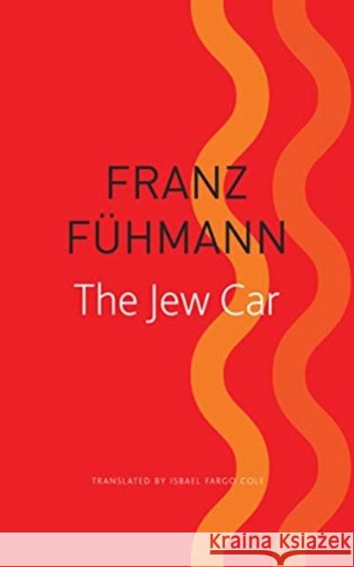 The Jew Car: Fourteen Days from Two Decades Franz Fuhmann Isabel Fargo Cole 9780857427175 Seagull Books - książka
