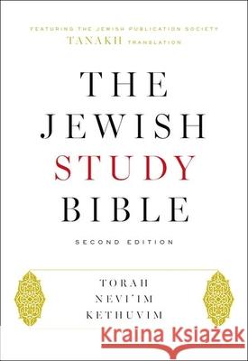 The Jewish Study Bible: Second Edition Berlin, Adele 9780190263898 Oxford University Press, USA - książka