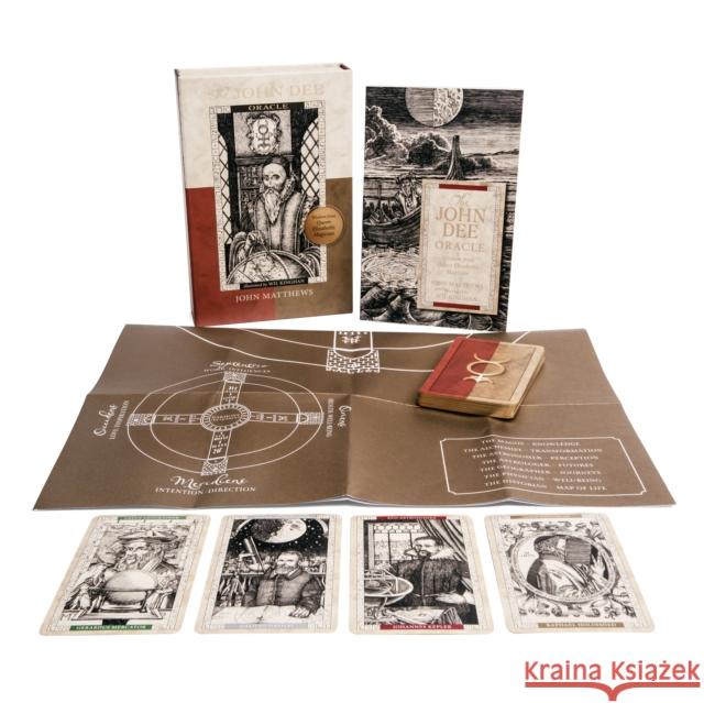 The John Dee Oracle: Wisdom from Queen Elizabeth's Magician (Deck and Guidebook Box Set) John Matthews 9780764369766 Redfeather - książka