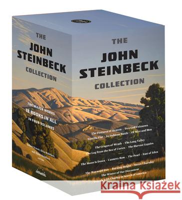 The John Steinbeck Collection John Steinbeck Robert Demott Brian Railsback 9781598538489 Library of America - książka