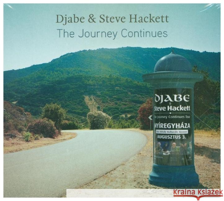 The Journey Continues, 3 Audio-CDs + 1 DVD Djabe, Hackett, Steve 5013929479036 Cherry Red Records - książka