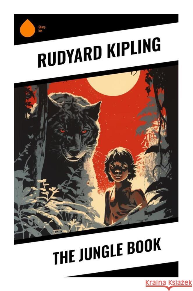 The Jungle Book Kipling, Rudyard 9788028334574 Sharp Ink - książka