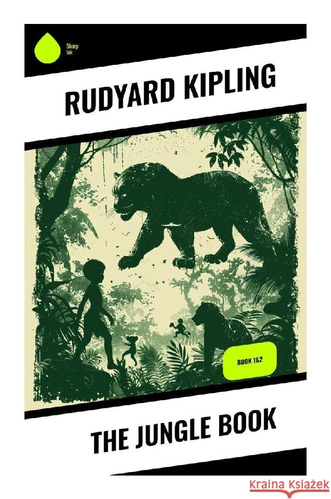 The Jungle Book Kipling, Rudyard 9788028373948 Sharp Ink - książka