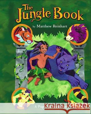 The Jungle Book: A Pop-Up Adventure Matthew Reinhart Matthew Reinhart 9781416918240 Little Simon - książka