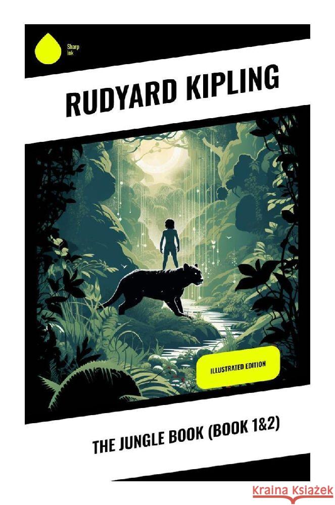 The Jungle Book (Book 1&2) Kipling, Rudyard 9788028355760 Sharp Ink - książka