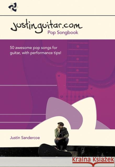 The Justinguitar.com Pop Songbook Music Sales 9781780386850 Omnibus Press - książka