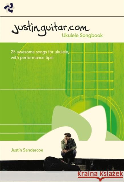 The Justinguitar.com Ukulele Songbook  9781783058518 Hal Leonard Europe Limited - książka