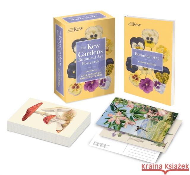 The Kew Gardens Botanical Art Postcards: Contains a 128-page Book and 50 Postcards The Royal Botanic Gardens Kew 9781398828988 Arcturus Publishing Ltd - książka