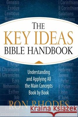 The Key Ideas Bible Handbook: Understanding and Applying All the Main Concepts Book by Book Ron Rhodes 9780736964357 Harvest House Publishers - książka