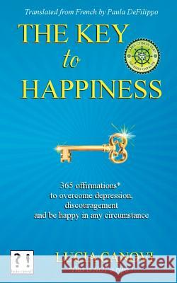 The Key To Happiness: 365 offirmations* to overcome depression, discouragement and be happy in any circumstance Defilippo, Paula 9781544638904 Createspace Independent Publishing Platform - książka