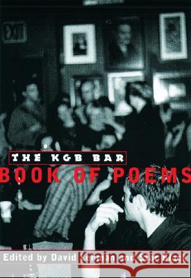 The KGB Bar Book of Poems David Lehman Star Black 9780688171094 Quill - książka