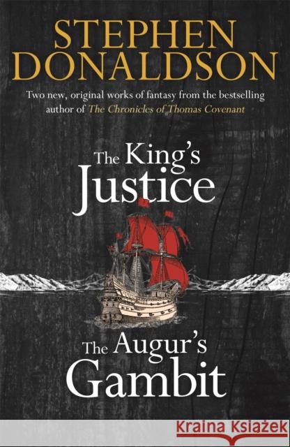 The King's Justice and The Augur's Gambit Donaldson, Stephen 9781473215306  - książka