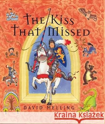 The Kiss That Missed David Melling 9780764154515 Barron's Educational Series - książka