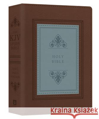 The KJV Study Bible - Large Print - Indexed [teal Inlay] Christopher D. Hudson 9781683228455 Barbour Publishing - książka