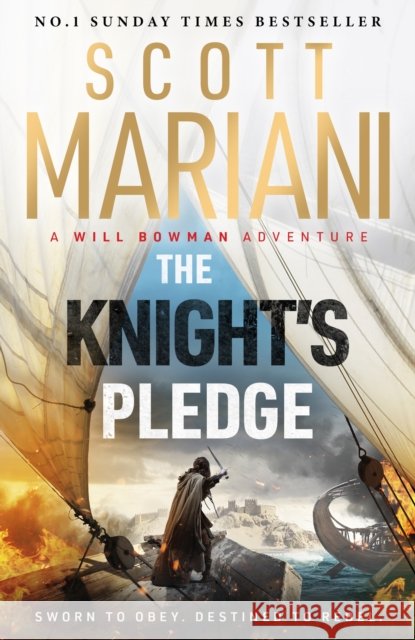The Knight's Pledge Scott Mariani 9781399736831 Hodder & Stoughton - książka
